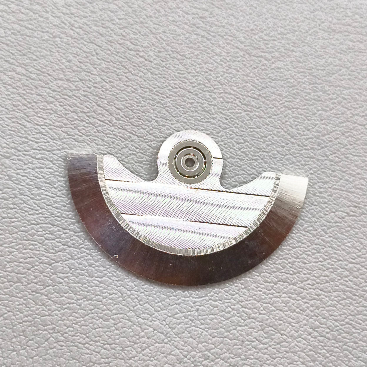 Band Vein Silver Rotor Oscillating Weight+Ball Bearing for 7750 7751 7753 Movement