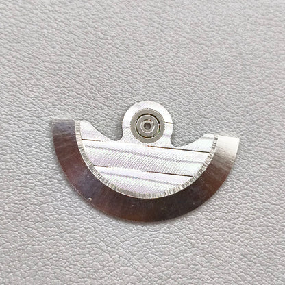 Band Vein Silver Rotor Oscillating Weight+Ball Bearing for 7750 7751 7753 Movement