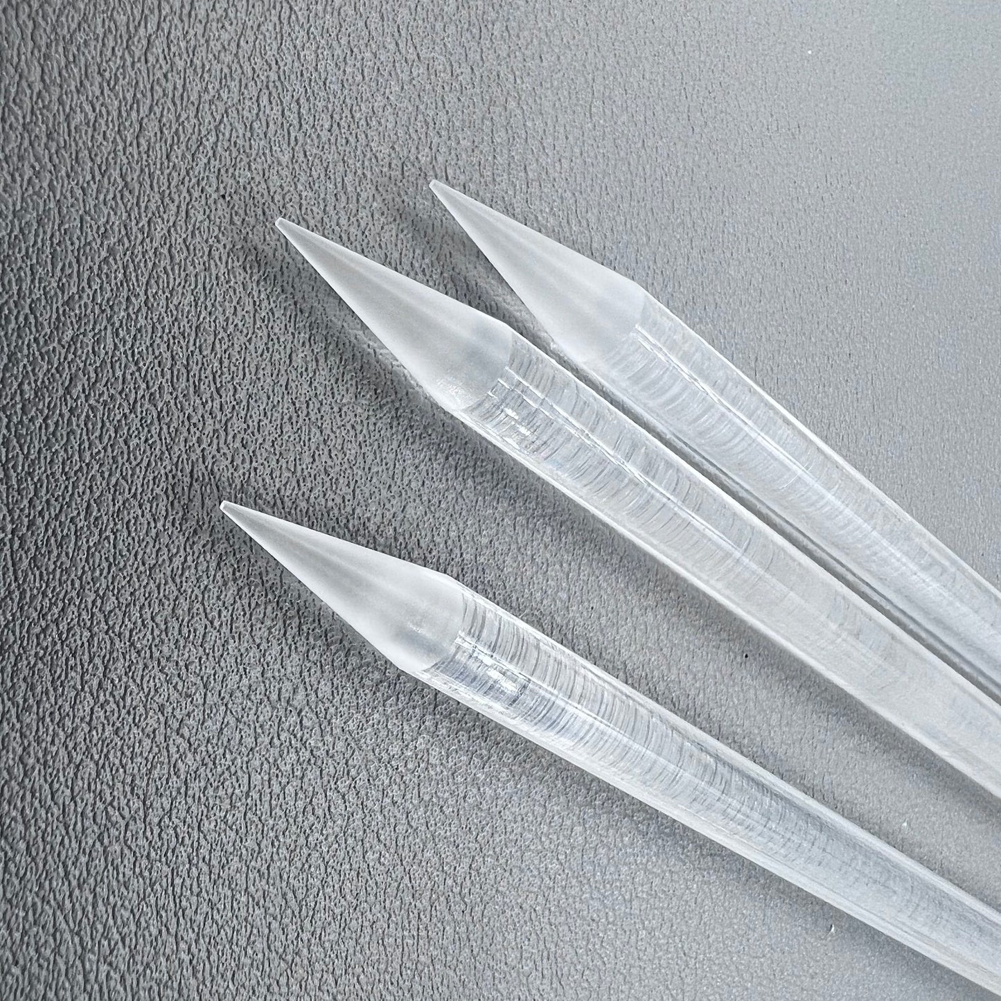 3 PIECES 7010 Replacement Transparent Plastic Stick Polystyrene Watchmaker Tools