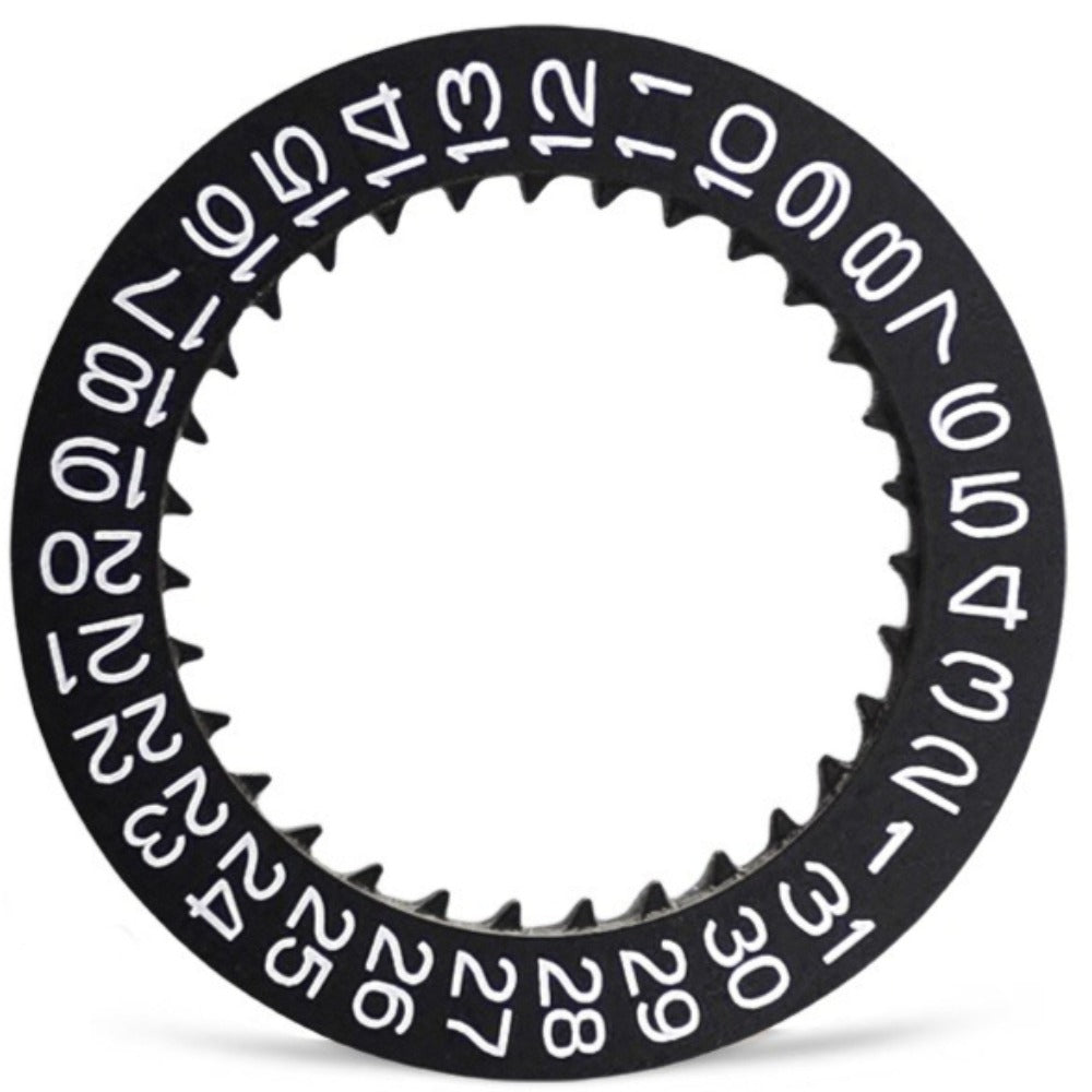 New Date At 3 Black Date Disk Wheel Date Wheel for NH35 NH36 Movement