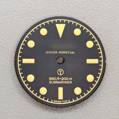 watch dial with R logo