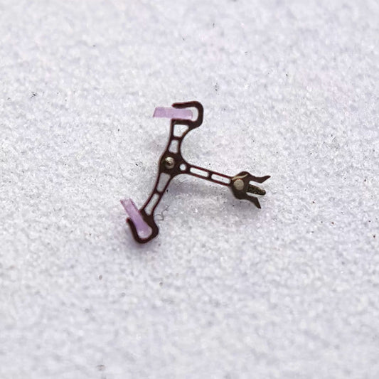 Set of 3 pallet forks compatible with NH35 NH36 watch movements, essential for precise timekeeping.