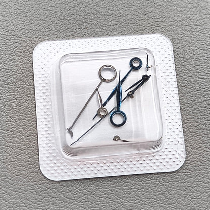 Blue Polished Trim 8 Pins Watch Hands Fit for ETA 7751 Mechanical Movement
