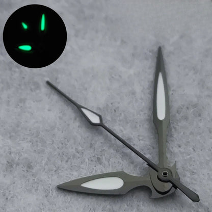 Multicolor Trim Green Luminous Watch Hands For NH34 NH35 NH36 4R 7S Movement