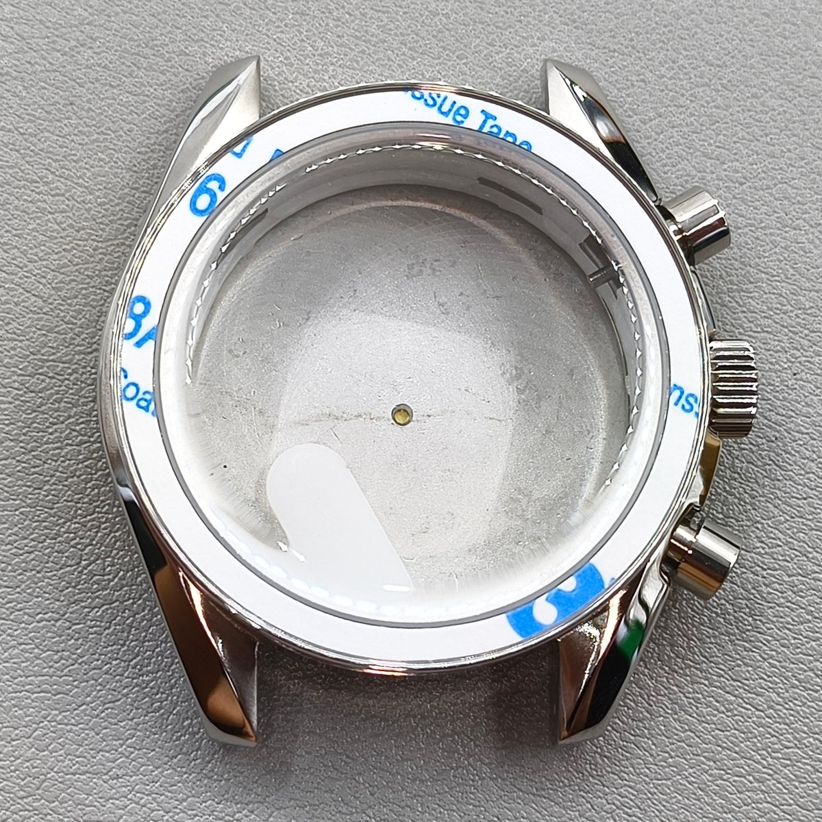 40MM 316L Stainless Steel Watch Case Sapphire Glass for VK63 Movement