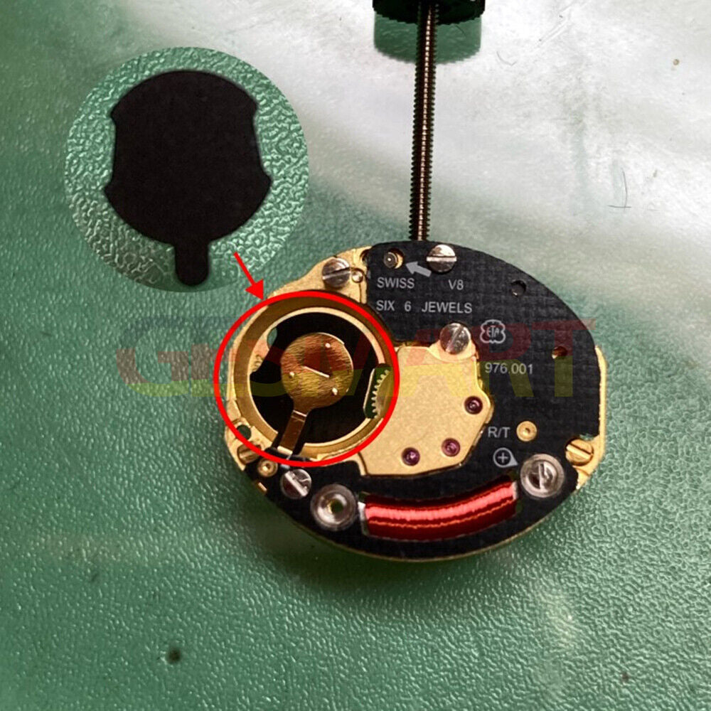 Electronic insulation sheet for Omega 1456 watch movement, essential repair part for precision maintenance.