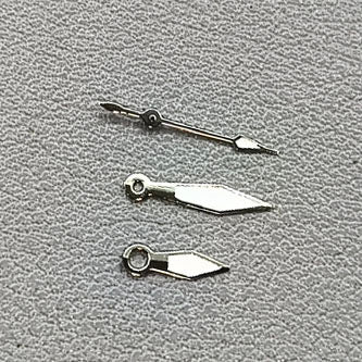 2 Sets Silver Lume Sets Watch Hands For Miyota 2035 Quartz Movement