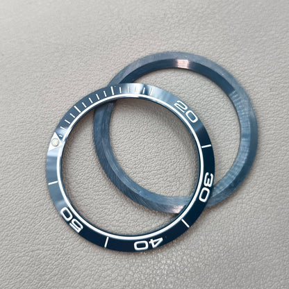 38mm/30.5mm Matte Dark Blue Aluminium Watch Bezel Insert