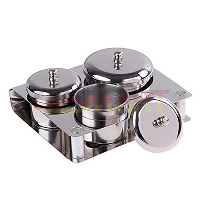 Stainless Steel Watch Oil Washing Jar Watch Repair Tool Accessory for Watchmaker