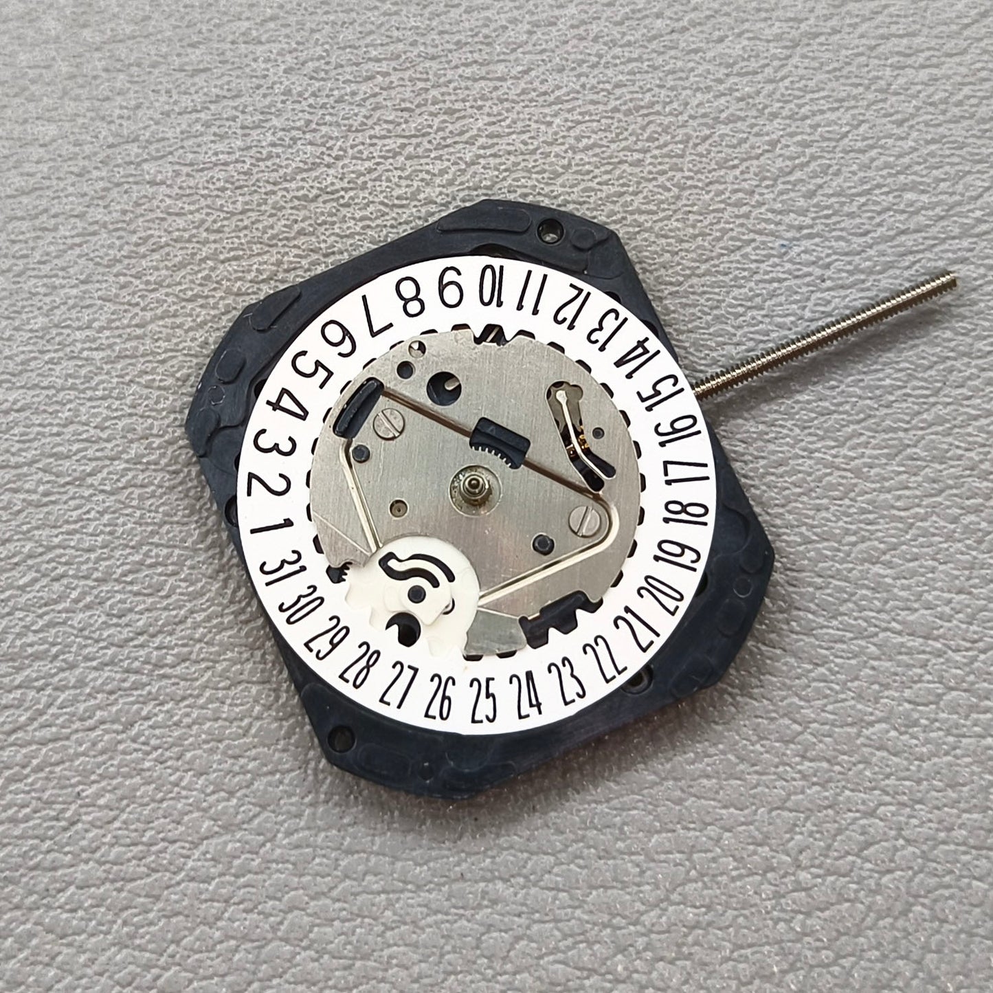 Japan VX22 White Disk Quartz Watch Movement Date@6