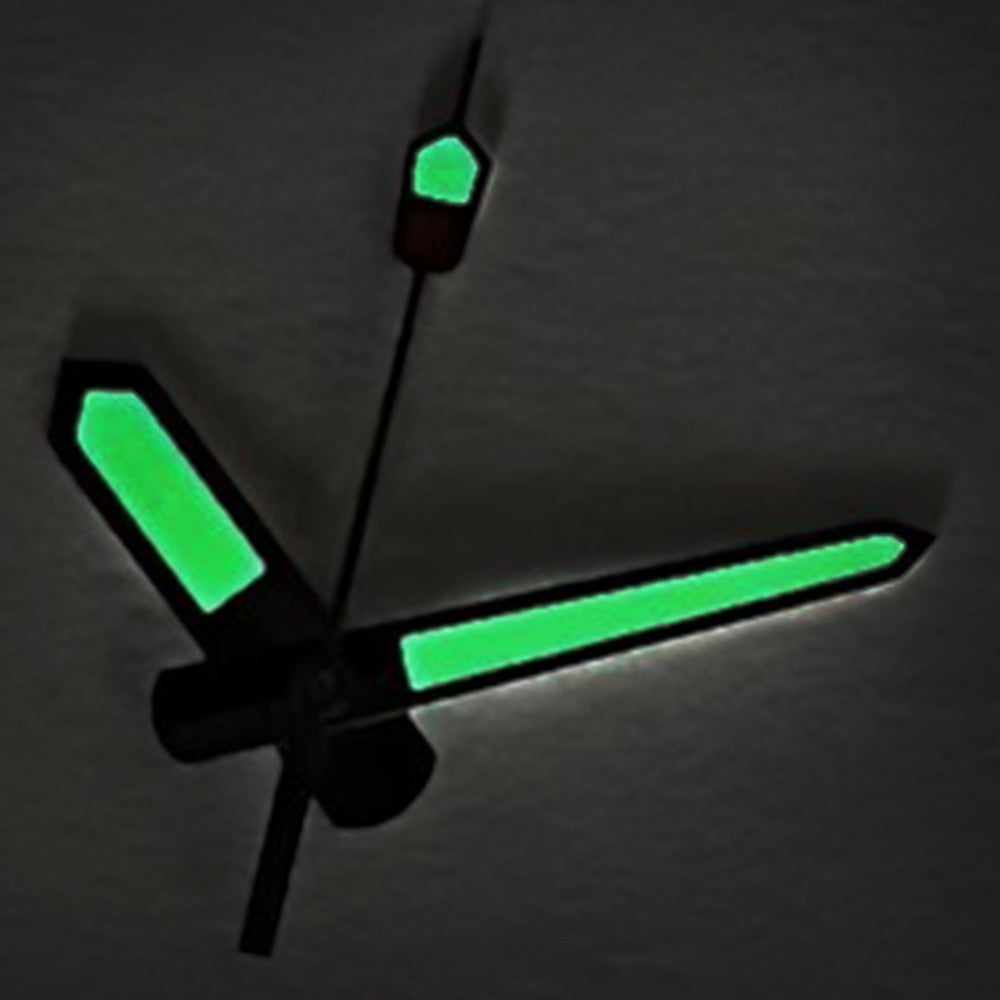 19mm Seiko C3 Lume watch hands designed for SBDX001 and SKX007 with NH35 movement.