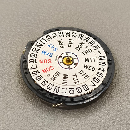 Japan Seiko YT63A Watch Quartz Movement Single Calendar