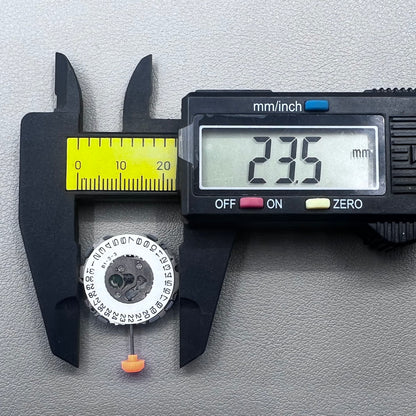 Japan 2F10A Quartz Movement 3 Hands Single Calendar