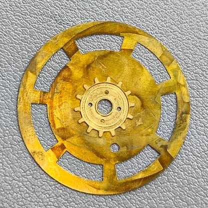 Generic Golden Date Disk+Week Disk Wheel for ETA 2834 2836 2846 Movement