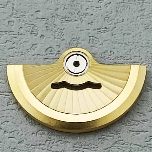 Golden Hollow Rotating Pattern Rotor Oscillating Weight for NH34 NH35 NH36 NH38