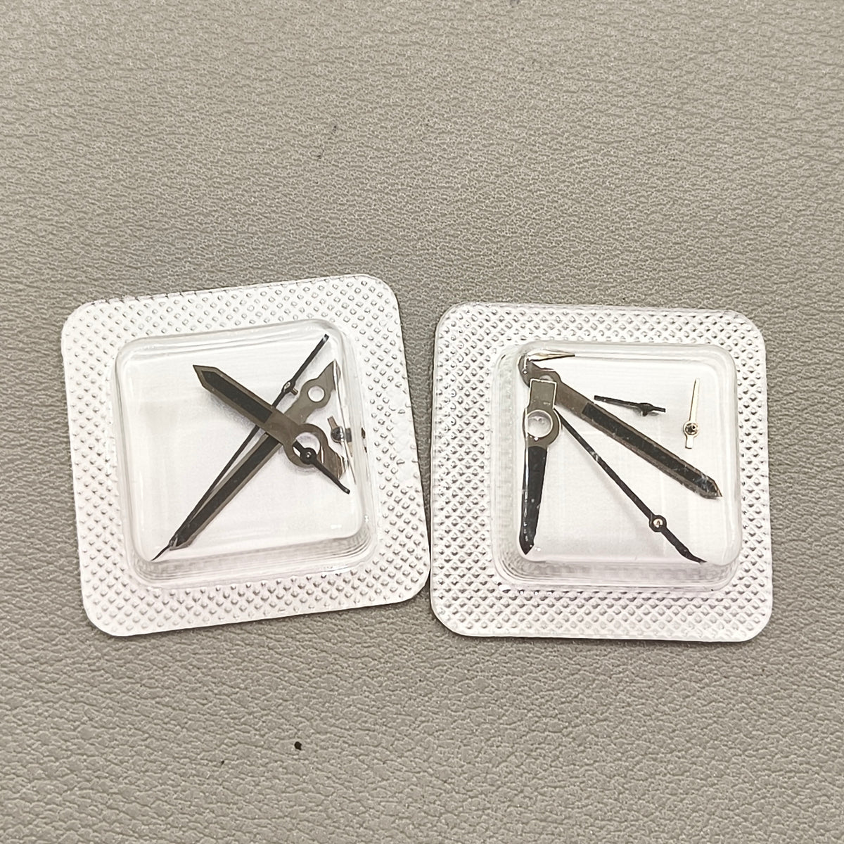 6 Pins Silver Trim Black Painted Watch Hands Fit for ETA/Dandong 7750 M005.0/M005.1