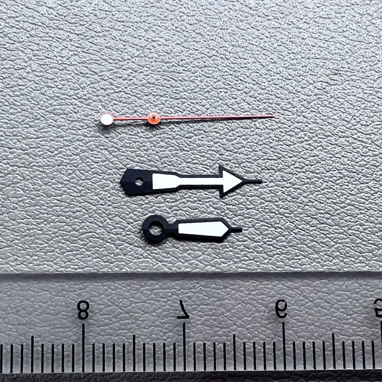Orange Second Hand Black Trim Watch Hands Fit for NH35 NH36 NH38 NH39 NH34