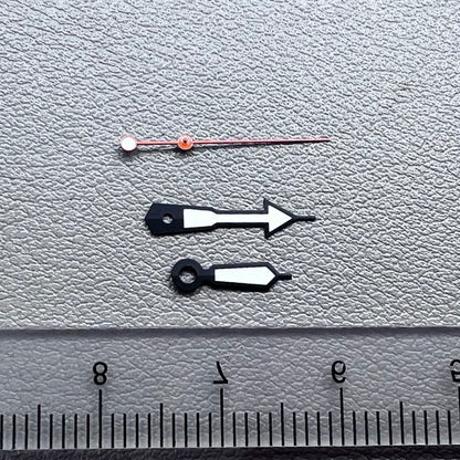 Orange Second Hand Black Trim Watch Hands Fit for NH35 NH36 NH38 NH39 NH34