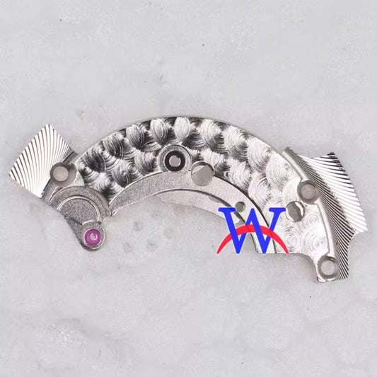 Fish scale pattern polishing wheel bridge splint for ETA2892A2 ETA2893 ETA2897 L888.2 watch movements.