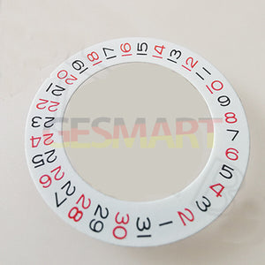 Red Even Date Wheel Overlay for ETA2824 2836 Miyota 8215/8200 Movement Date At 3