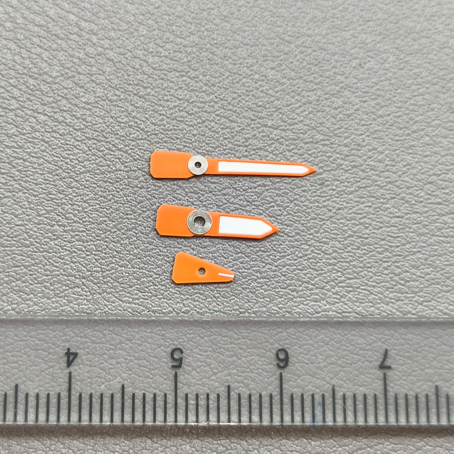 C3 Luminous Enamel Orange Painted Watch Hands for Casioak GA2100 GAB2110 Watch