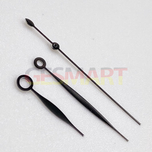 10,5 x 16 x 16 mm, schwarz polierte Uhrzeiger für Tissot 1853 T41 T006 Uhrwerk