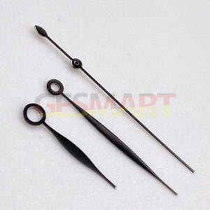 10.5x16x16mm Black Polished Watch Hands for Tissot 1853 T41 T006 Movement