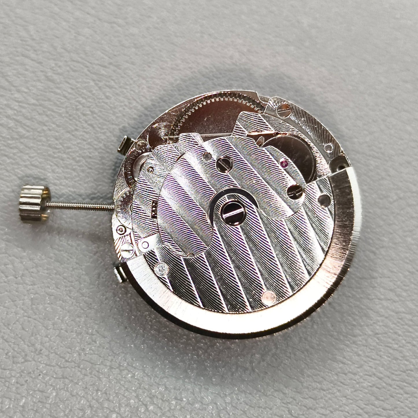 ST16 Mechanical Movement Black Calendar 7 Hands Date@6