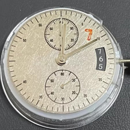 China Made 7750 Mechanical Movement SL4629 Small Second At 6 Black Disk