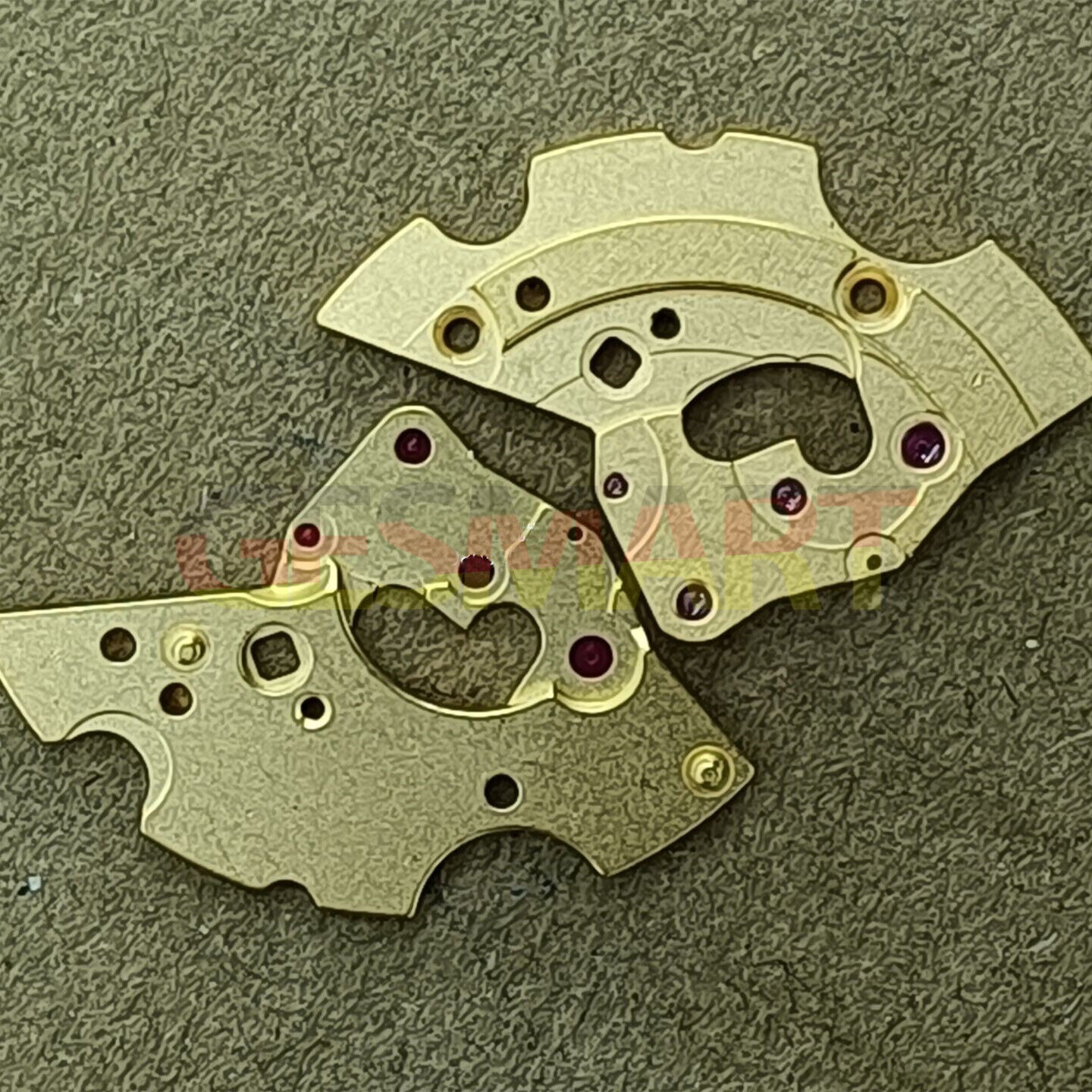 Golden Train Wheel Bridge, compatible with ETA2834, 2824, 2836, 2846 watch movements for precision repair.