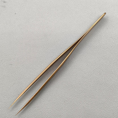 Swiss Bergeon 7421-PM-S5 Tweezers Bronze Non-magnetic