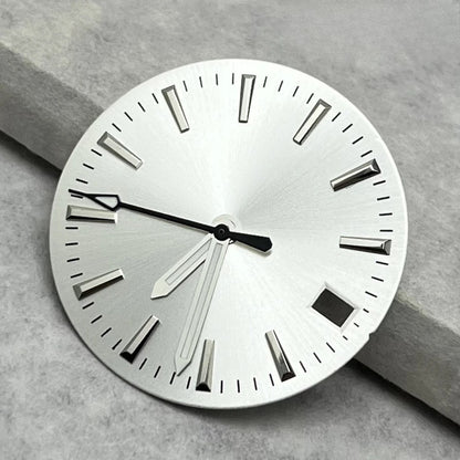 28.5mm Dial Watch Modified Green Luminous Dial For NH35 NH36 4R 7S Movement
