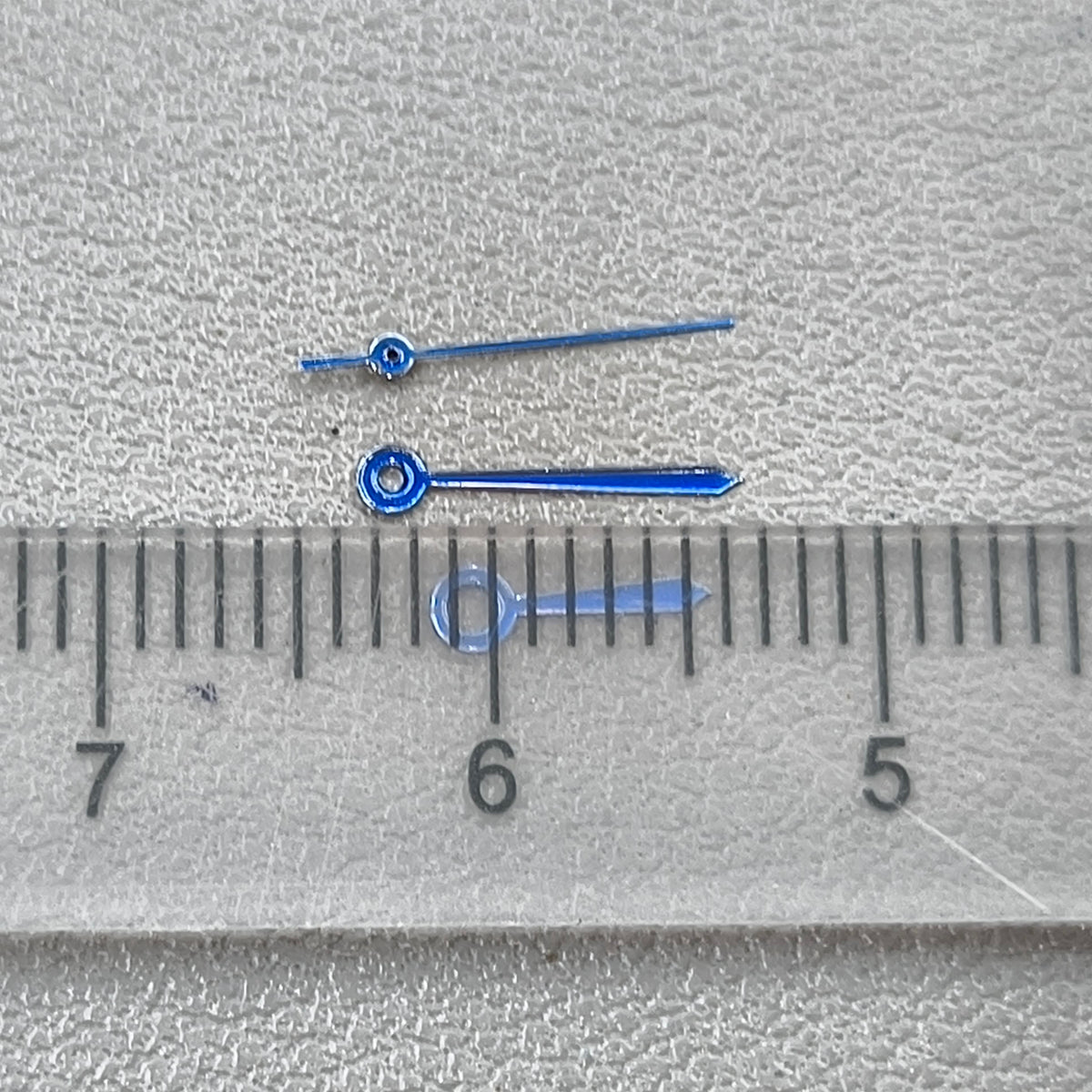 2 Sets/Pack Arrow Shape Watch Hands Sets for Ronda 763 Quartz Movement