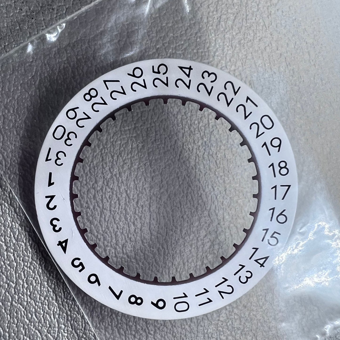 Swiss Original Date Disk Wheel Date Wheel for Omega 8500A Quartz Movement
