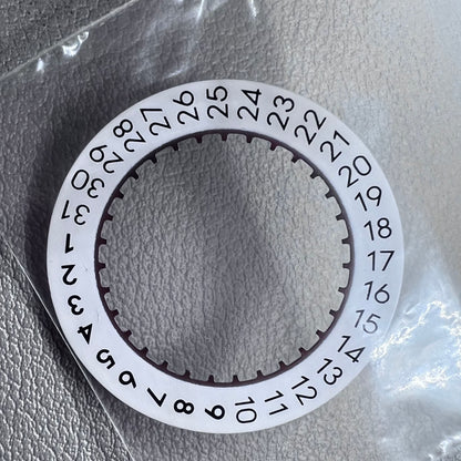 Swiss Original Date Disk Wheel Date Wheel for Omega 8500A Quartz Movement