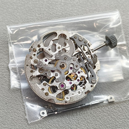 Japan Miyota 8N24 Silver Plated Automatic Mechanical Movement