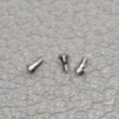 3 PIECES Replacement  Screw for Hairspring Bridle for RLX 3135 Movement #3135-5452