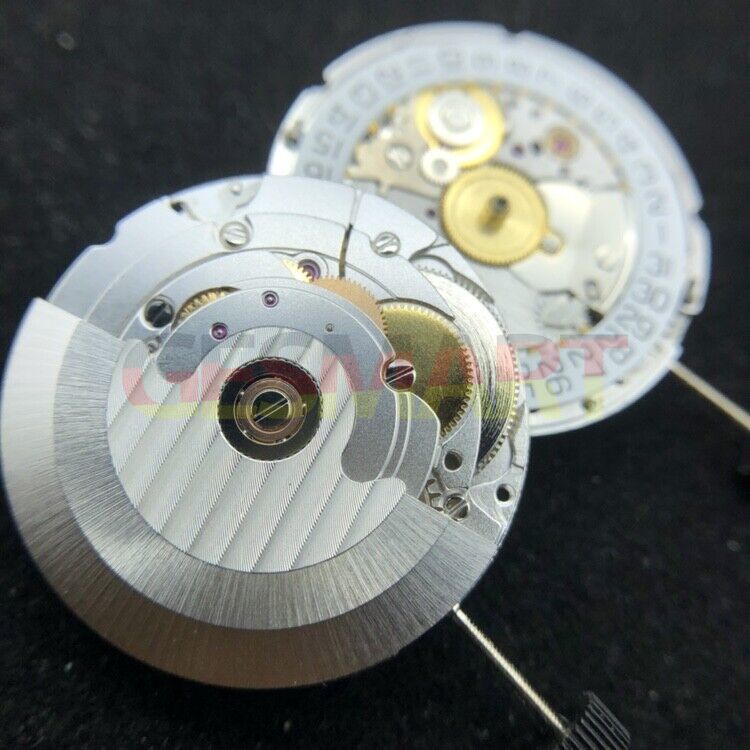 TIANJIN ST2130 silver mechanical watch movement with single calendar, compatible with 2836-2 and 2824-2 models.