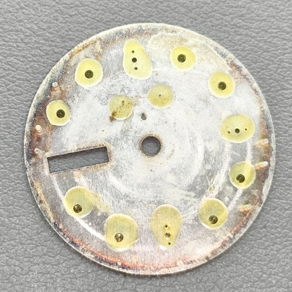 watch dial with S logo