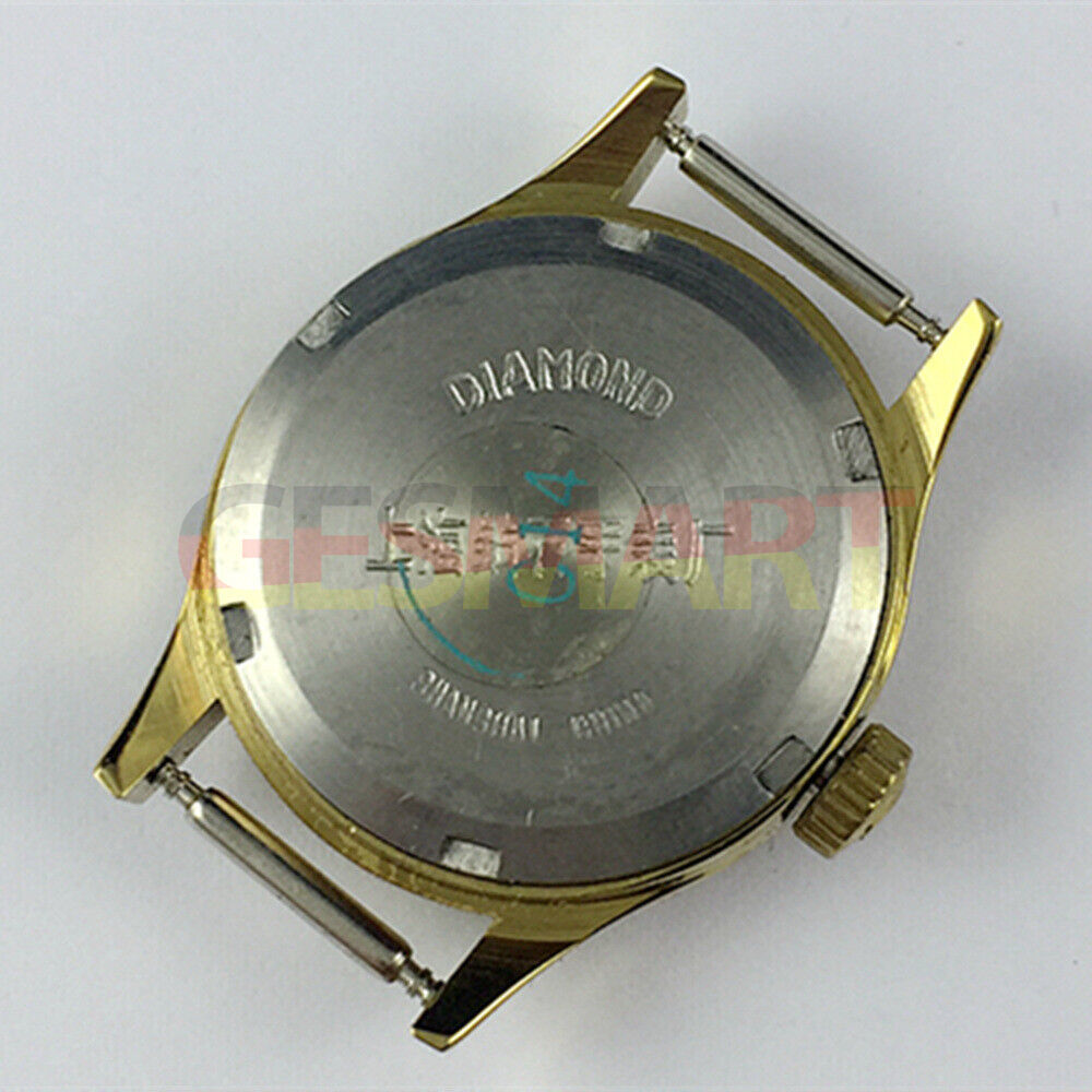 25mm Shanghai Diamond lady watch with orange oval dial, 17-jewel manual mechanical movement, elegant design.