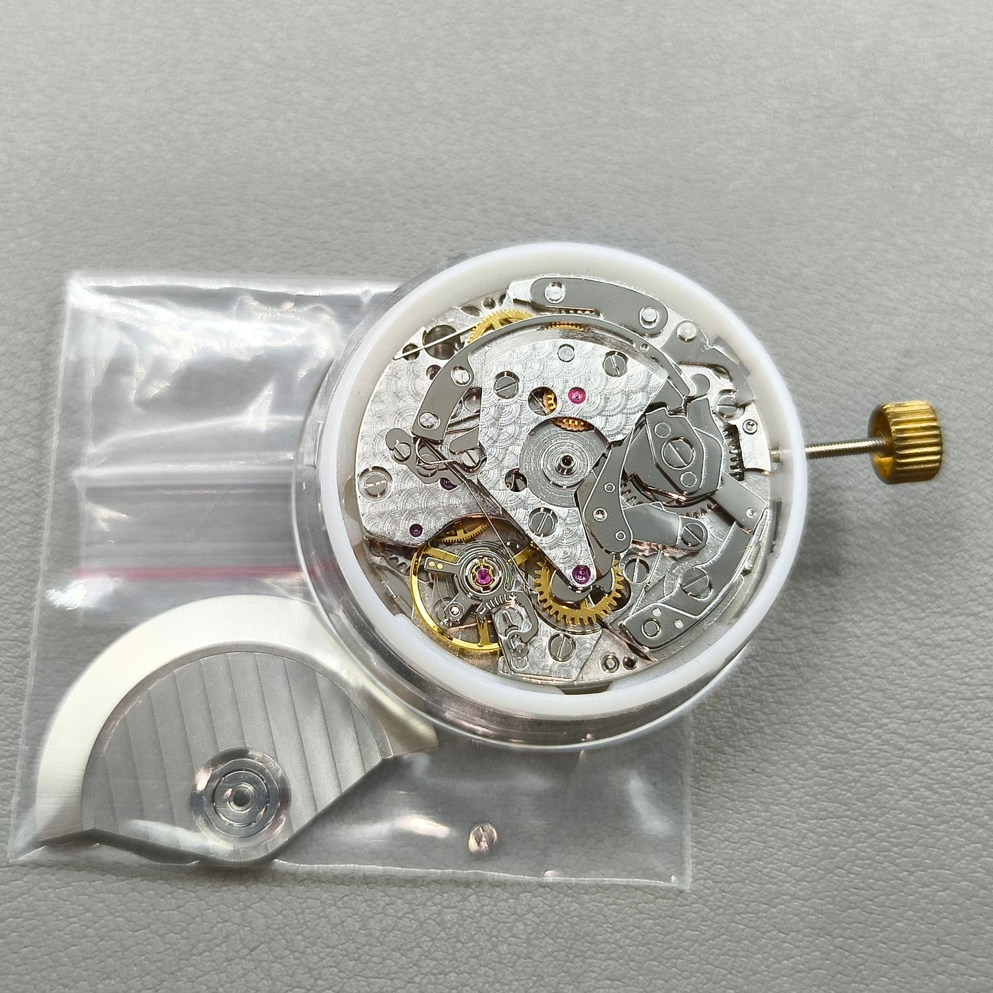 Dandong 7751 Movement Multifunctional Automatic Mechanical Movement 8 Hands