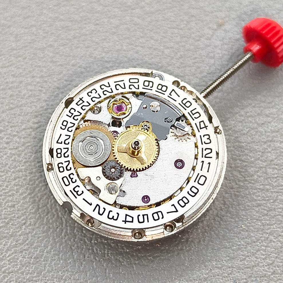 China 2671 Silver Automatic Mechanical Movement Replace ETA 2671 Date@3