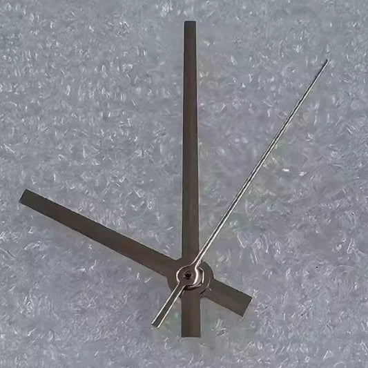 No Lume rose gold watch hands for Miyota 8285 movement, fit 31mm dial, elegant replacement parts.