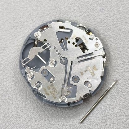 Japan Original VK63A Quartz Movement Black Disk Date@3 Single Calendar