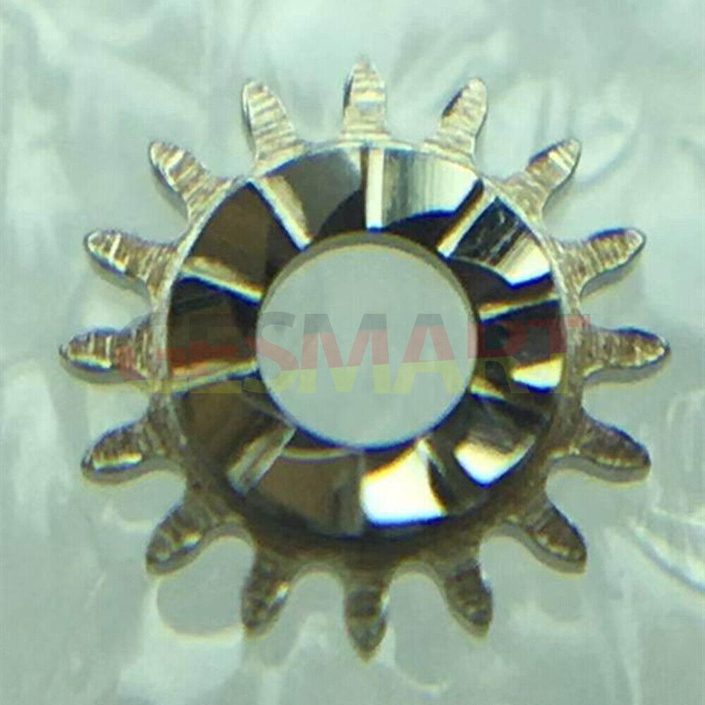 Winding pinion for Miyota 6601 6T51 movement watch part, compatible with various brands.