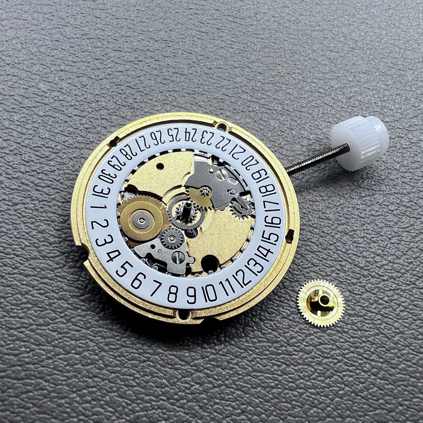Swiss ETA 956.412 Watch Quartz Movement 3 Hands Date@6