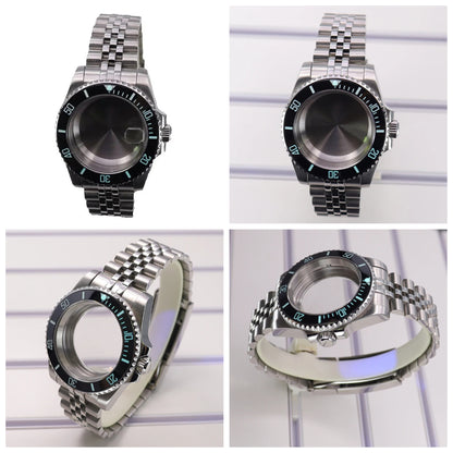 40mm Watch Case For Nh35 Nh36 Nh38 4R36 Miyota8215 Eta2824 C3 Luminous Bezel Sub