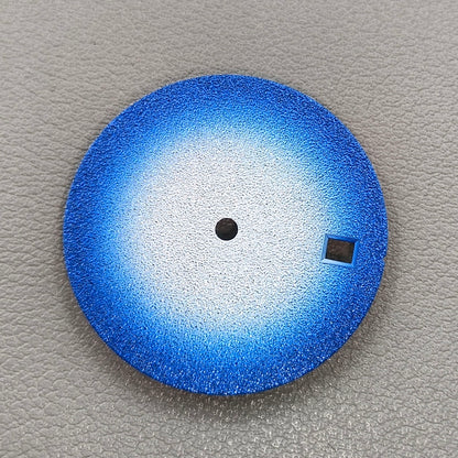 28.5mm Watch Dial Gradual Dark Blue Modified Matted Fit for ETA 2824 Movement