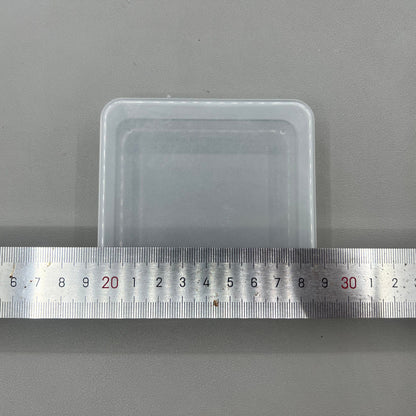 10X Aufbewahrungsbox Werkzeugkiste mit Scharnierdeckel 2.8x9.5x9.5cm