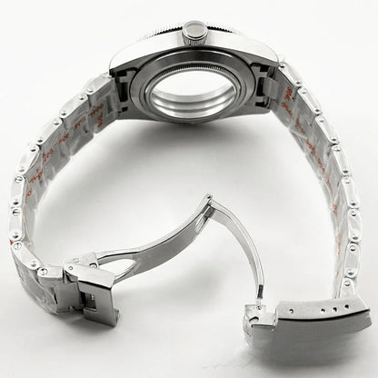 39MM Bezel Domed Sapphire Crystal Case for NH34 NH35 NH36 NH38 ETA 2824 PT5000